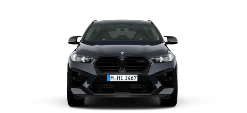 BMW X6 M Competition. CARBONSCHWARZ. OKTOBER 2025.