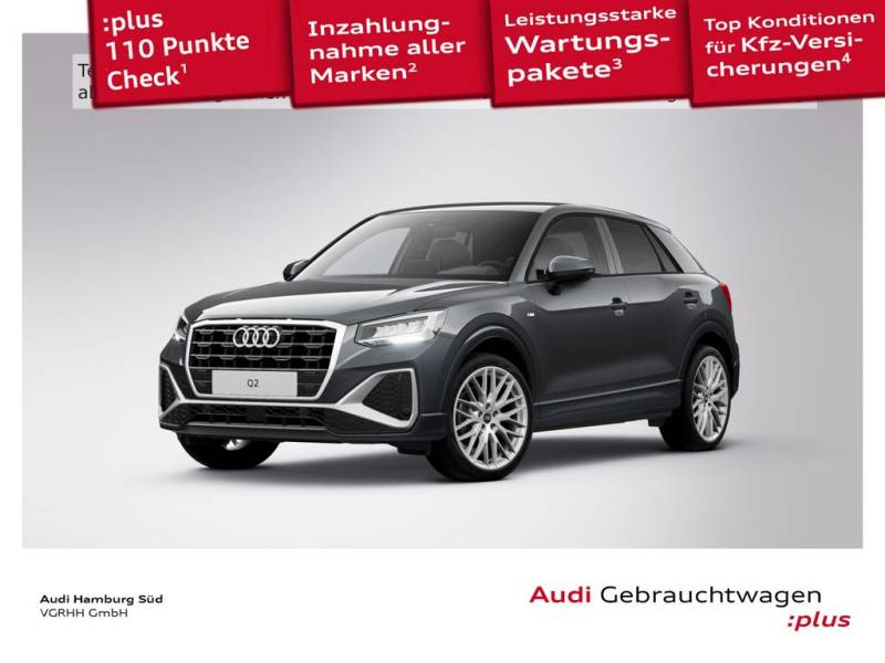 Audi Q2 35 TFSI S line S tronic 2xS LINE/LM19/NAV/AHK