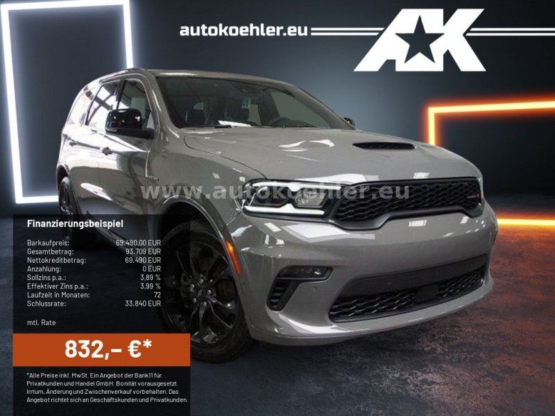 Dodge Durango 5,7 R/T, Technologie Packet,Black Top!!!