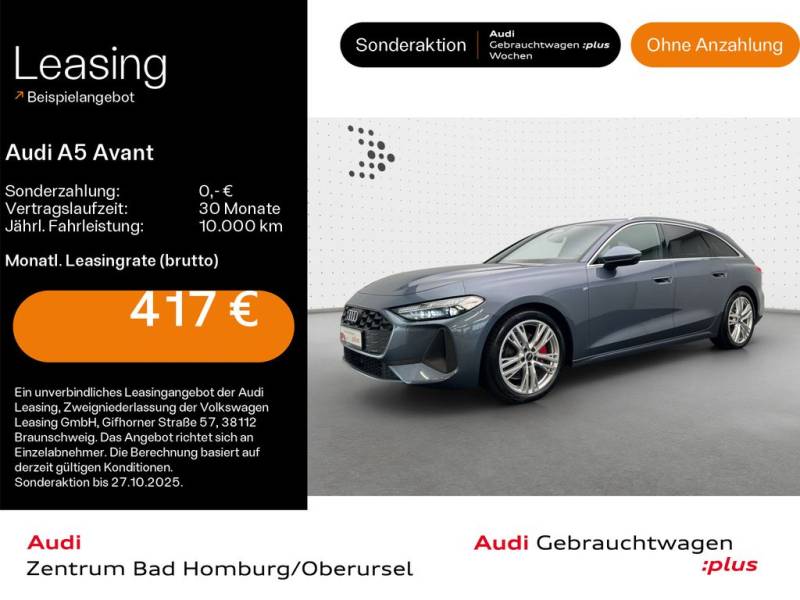 Audi A5 Avant TFSI*S line*AHK*Navi*Einparkhilfe*Sitzh