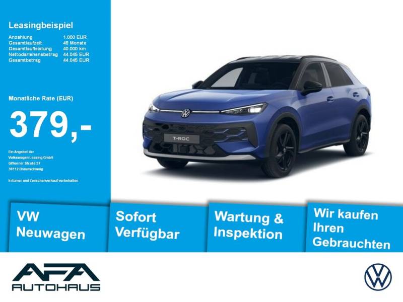 Volkswagen T-Roc 1.5 eTSI Style DSG AHK*Matrix*Navi*Massage