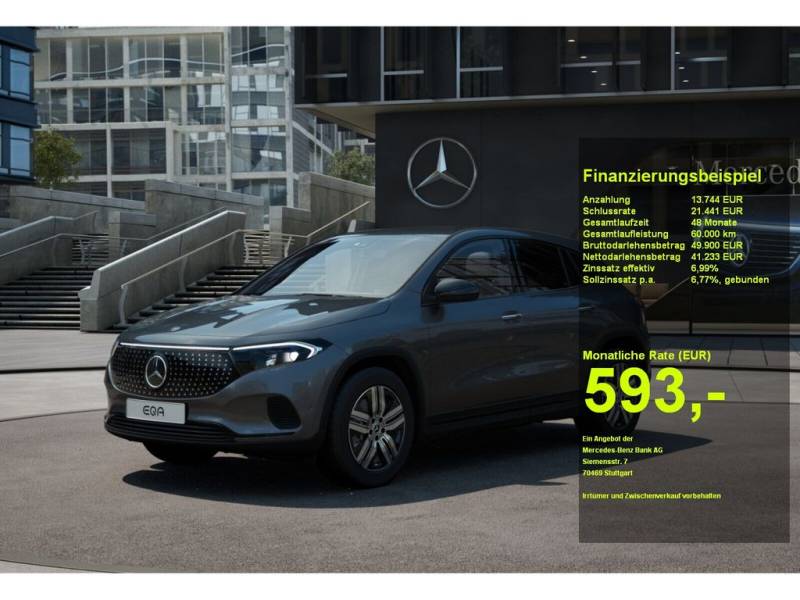 Mercedes-Benz EQA 250+ #ELECTRIC ART #AHK #MEMORY #DISTRONIC