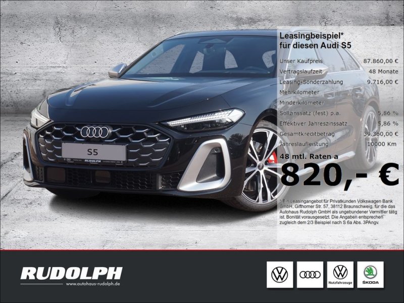 Audi S5 Avant S tronic PANO STHZG BandO HUD MEMORY MATR