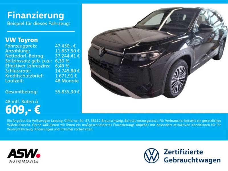 Volkswagen Tayron Life 1.5TSI DSG LED Navi RFK PANO HUD AHK