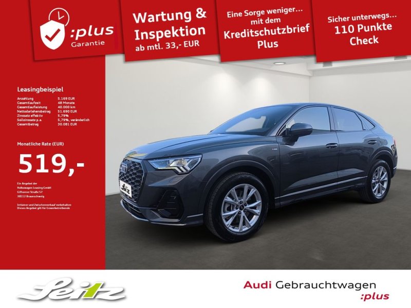 Audi Q3 Sportback 40 TFSI quattro S line *AHK*SONOS*M