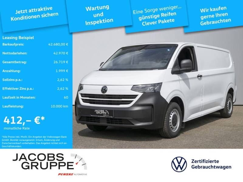 Volkswagen T7 Transporter Kasten 2.0 TDI 81 kW Radst. 3500 