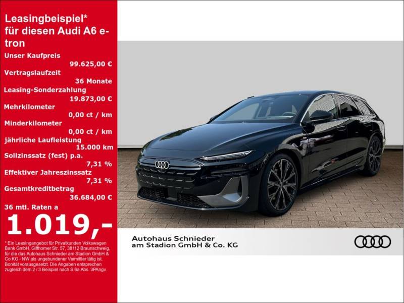 Audi A6 e-tron Avant performance 270 kW HUD+Luftfeder