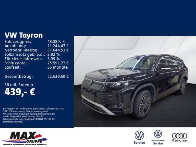 Volkswagen Tayron 2.0 TDI DSG 4M LIFE 7 SITZE +AHK+KAMERA+