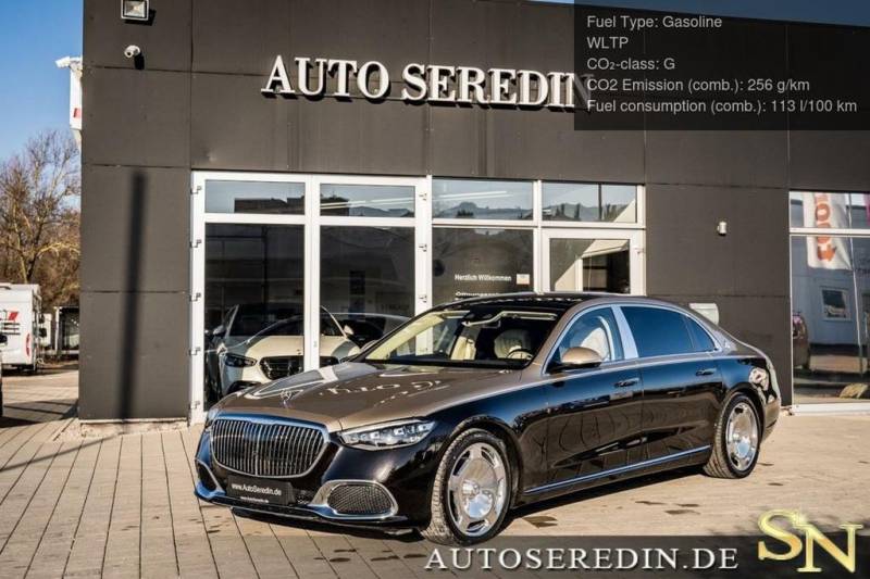 Maybach S580 Prod 2025 BLACK/GOLD