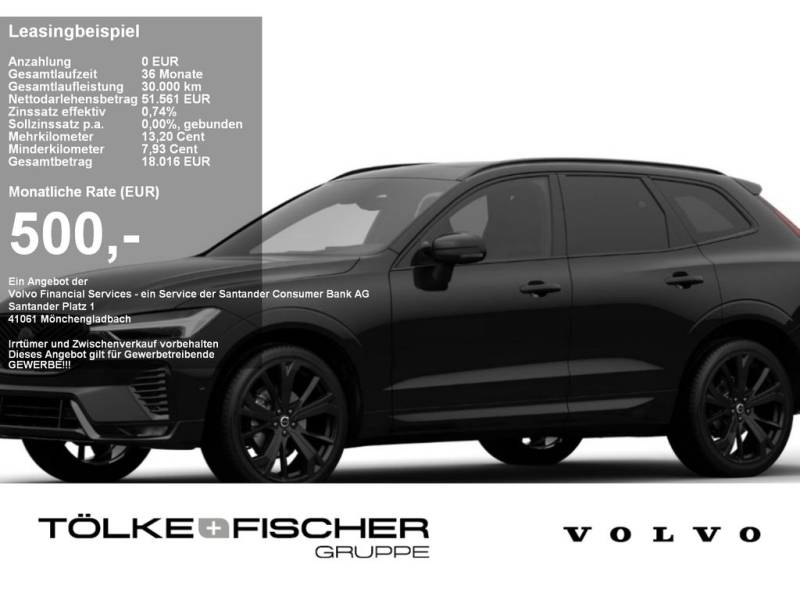 Volvo XC60 B5 Plus Black Edition GEWERBE! Licht and Lago