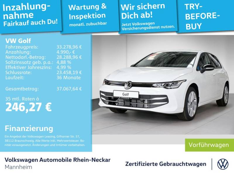 Volkswagen Golf VIII 1.5 eTSI Goal Rückfahrkamera Navi uvm