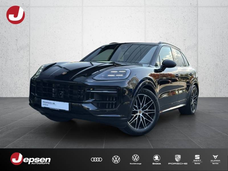 Porsche Cayenne E-Hybrid Black Edition AHK Sitzbel. PANO
