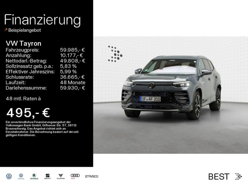 Volkswagen Tayron R-Line TDI 4MOTION 142 kW (193 PS) DSG