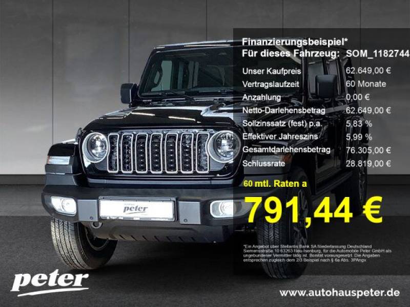 Jeep WRANGLER ICE MY2024 Sahara 2.0l T-GDI (272 PS)