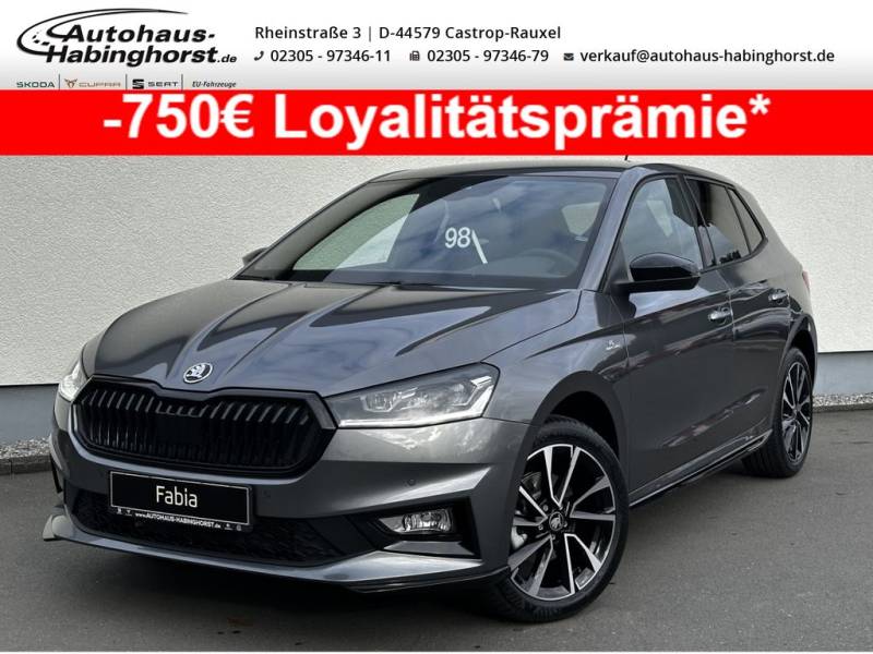 Skoda Fabia 1.5 TSI DSG Monte Carlo LED Kessy Alu Smar