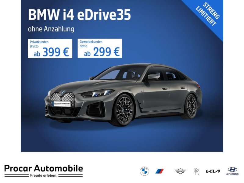 BMW i4 eDrive35  NAVI LED PDC V+H Parkass. Klima