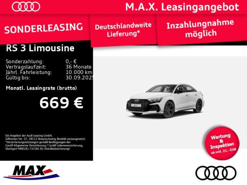 Audi NEUE RS 3 LIMOUSINE #FREI KONFUGIERBAR# 294(400)