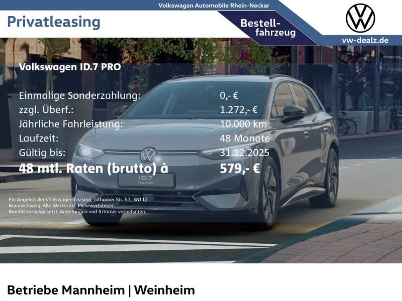 Volkswagen ID.7 Tourer Pro Klima LED DCC ALU 19" DAB USB
