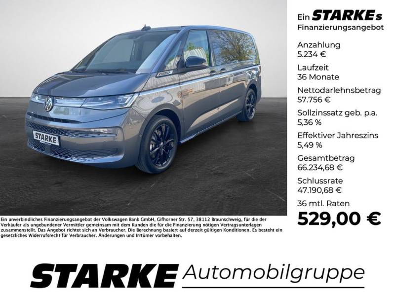 Volkswagen T7 Multivan 2.0 TDI DSG Style lang AHK Navi LED