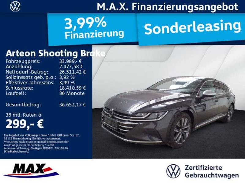 Volkswagen Arteon Shootingbrake 2.0 DSG ELEGANCE NAVI+AHK