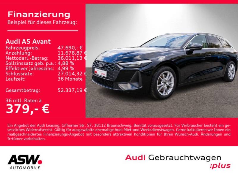 Audi A5 Avant TFSI quattro Stronic NAVI LED AHK ACC