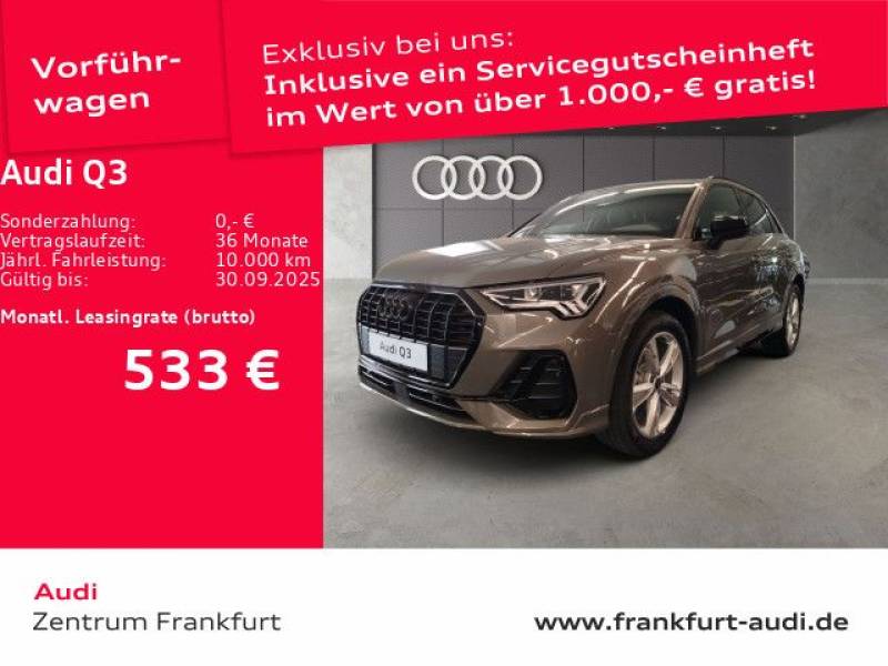 Audi Q3 35 TFSI S tronic S line LED DAB Tempomat