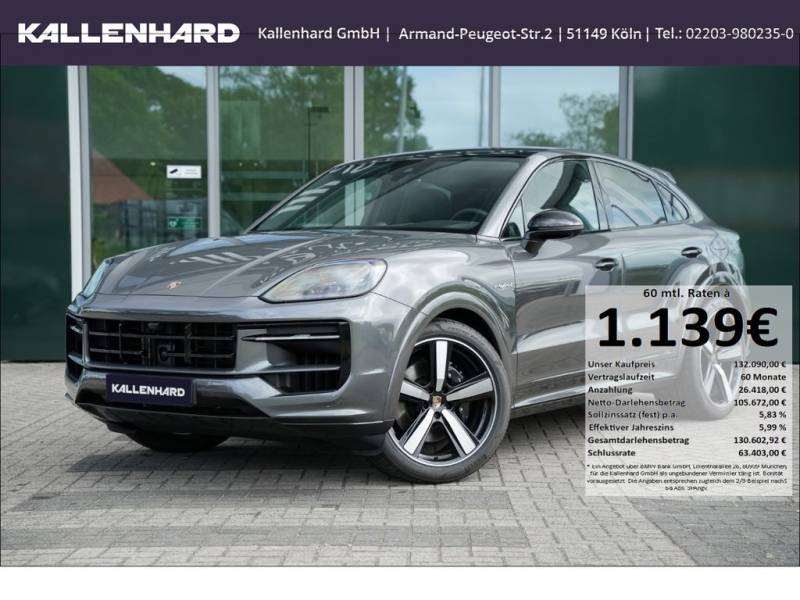 Porsche Cayenne Coupe E-Hybrid-AHK-ACC-Hinterachslenkung