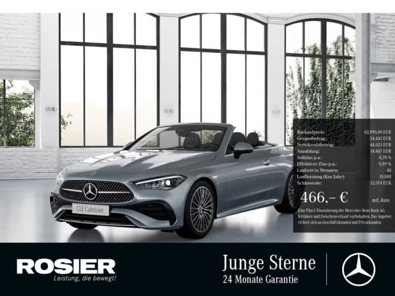 Mercedes-Benz CLE 200 Cabrio AMG Sport Advanced+ 4MATIC Standh