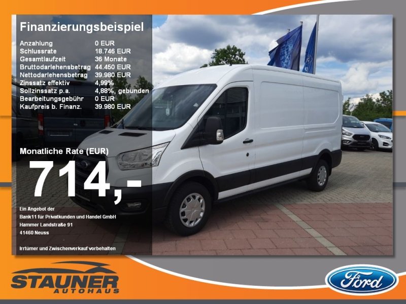 Ford Transit Kasten 2.0 TDCi 350 L3 Trend PDC RFK