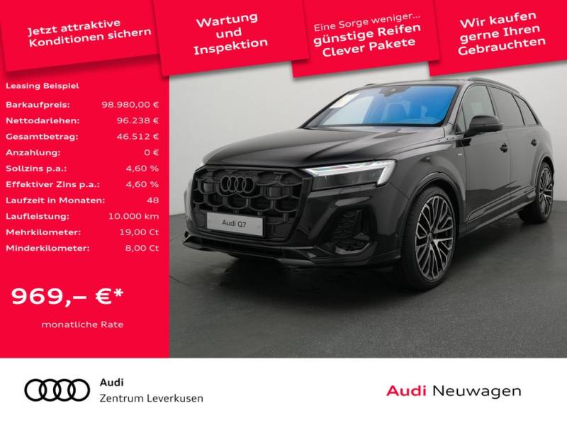Audi Q7 S line business 7-SITZE LUFT BandO STANDHZ PANO