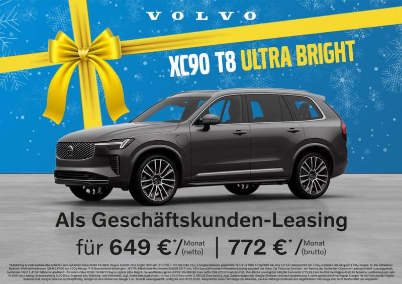 Volvo XC90 T8 AWD Ultra Dark FACELIFT 21" 360° 4C BandW
