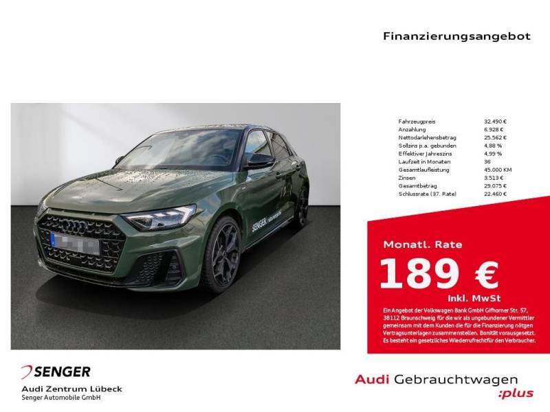 Audi A1 Sportback S line 35 TFSI Navi Kamera