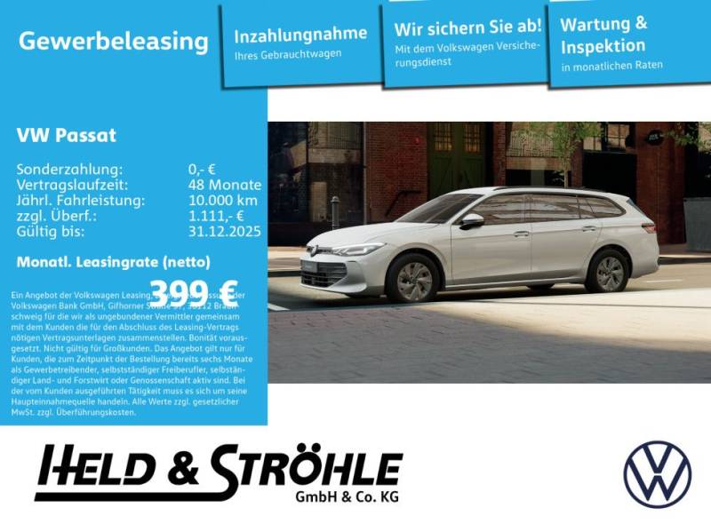 Volkswagen Passat 1.5 eTSI 110 kW