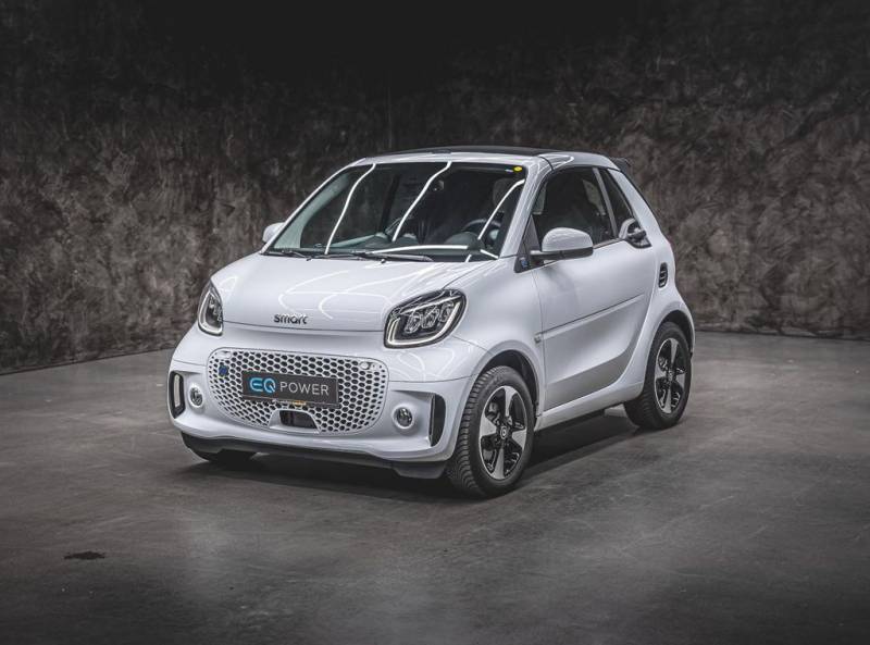 Smart ForTwo EQ cabrio passion EXCLUSIVE -WHITE-WHITE-