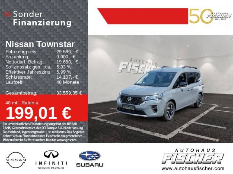 Nissan Townstar Kombi L1 1.3 N-Connecta Navi Designpake