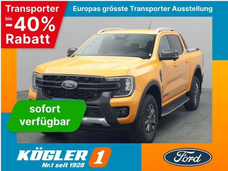Ford Ranger DoKa Wildtrak 205PS Aut./e-Rollo -22%*