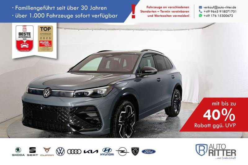 Volkswagen Tiguan R-Line Sport ACC-Stand-Hzg-RFK-PANO-Ma...