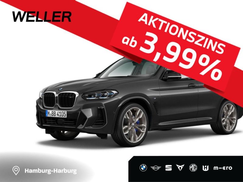 BMW X3 M40d Sportpaket Bluetooth HUD Navi Vollleder