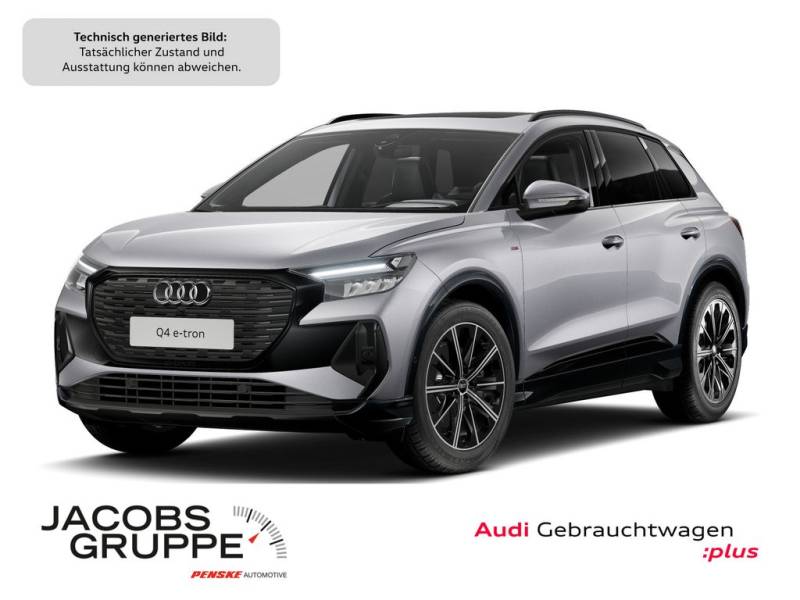 Audi Q4 e-tron 45 2xS line/Wärmepumpe/HuD/Pano/AHK/36