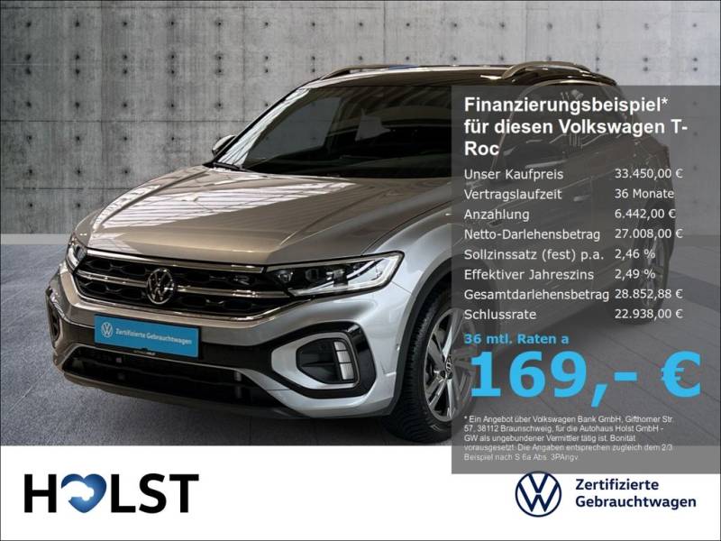Volkswagen T-Roc 1.5TSI DSG OPF R-Line AHK RüFaLa GJR