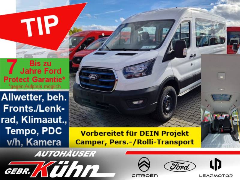 Ford E-Transit 350L3 Trend- Camper, Pers./Rolli-Trans