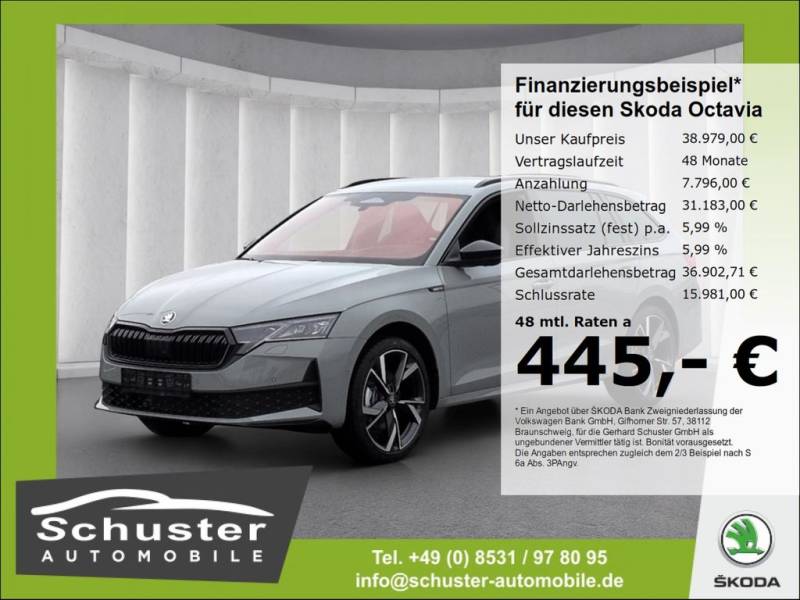 Skoda Octavia Combi SPORTLINE 1.5eTSI*AHK 360°Kam 19*