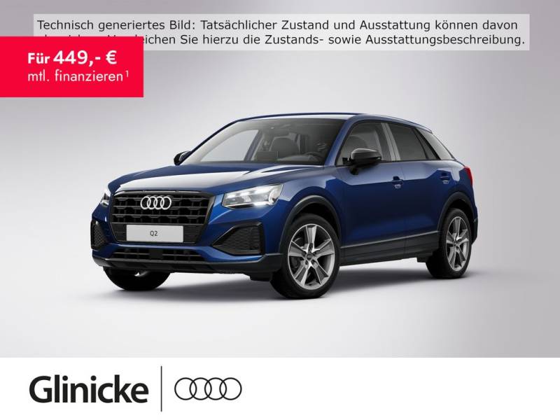 Audi Q2 Advanced 35 TFSI S tr Matrix/AHK/Kam/ASI/18"