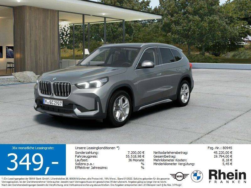 BMW X1 sDrive20i xLine Premiumpaket. AHK. Navi. uvm