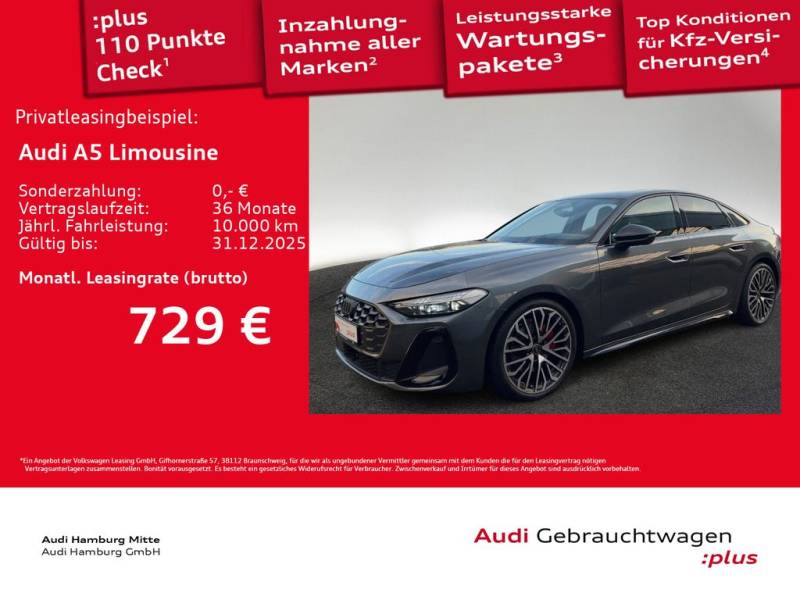 Audi A5 Limousine TFSI quattro S tronic Pano Standhzg