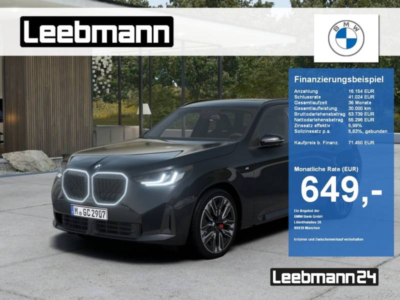 BMW X3 20d xDrive M-Sportpaket-Pro 21-Zoll/HK-HiFi