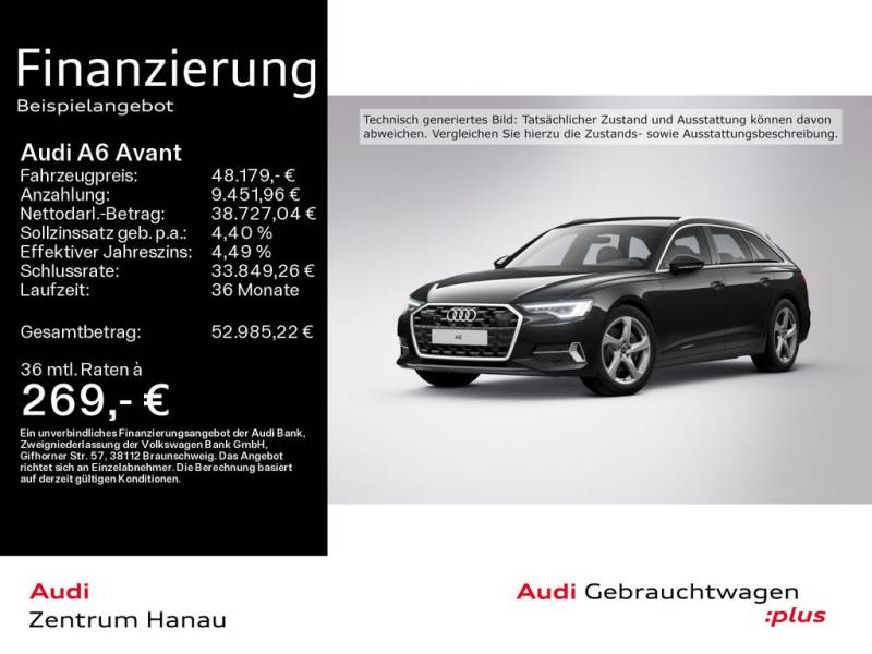 Audi A6 Avant 45 TFSI advanced*NAVI-PLUS*MATRIX*KAMER