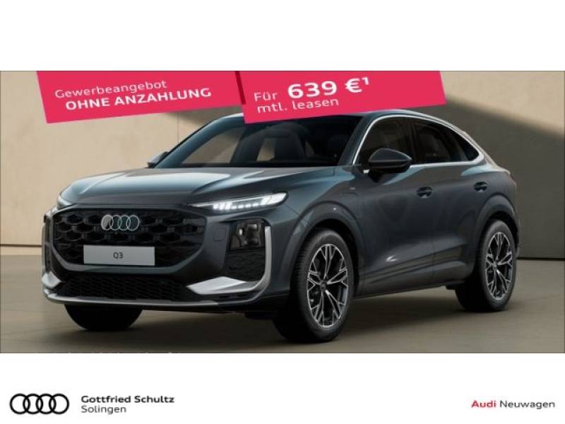 Audi Q3 Sportback e-hybrid Neues Modell ACC MMI exper