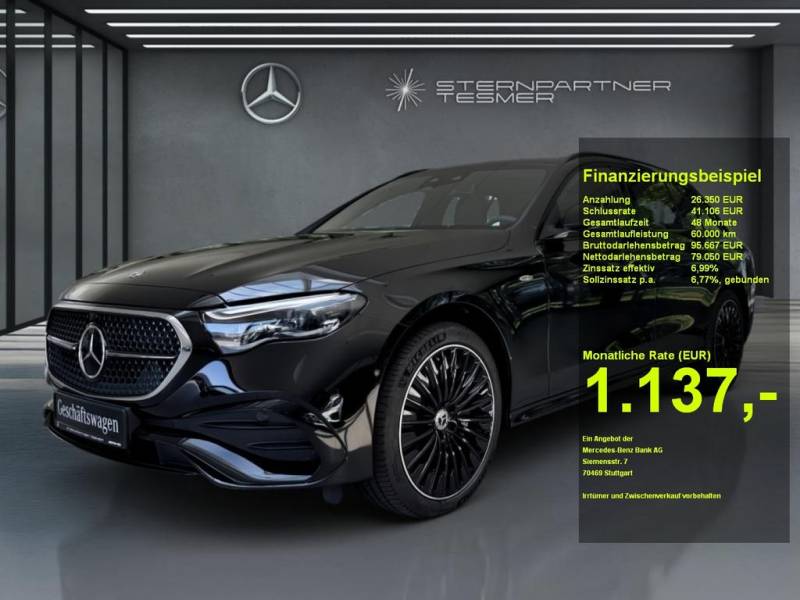 Mercedes-Benz E 300 de 4M T-Modell AMG, SuperSc., AHK, AIRMATI