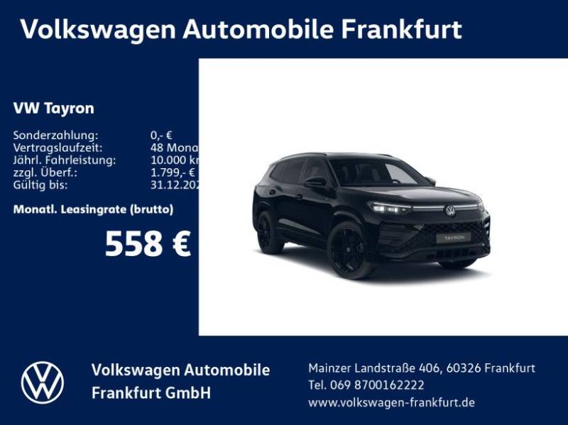 Volkswagen Tayron R-Line 2,0 l TDI SCR 4MOTION 142 kW (193